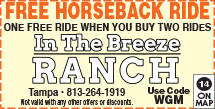 Special Coupon Offer for In the Breeze Ranch